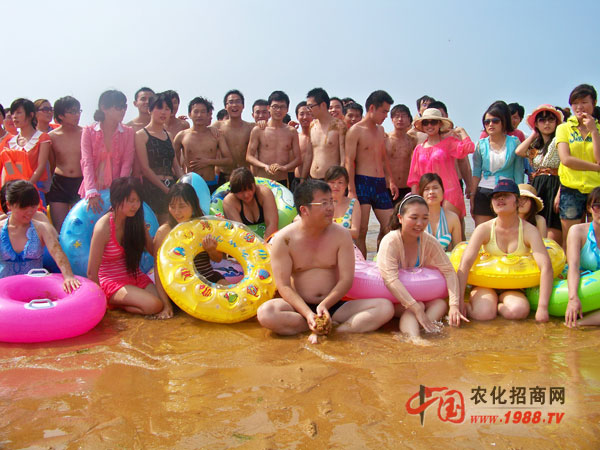 海邊留影