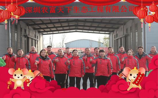 【深圳農(nóng)富天下】全體員工祝大家新春快樂(lè),步步高升!