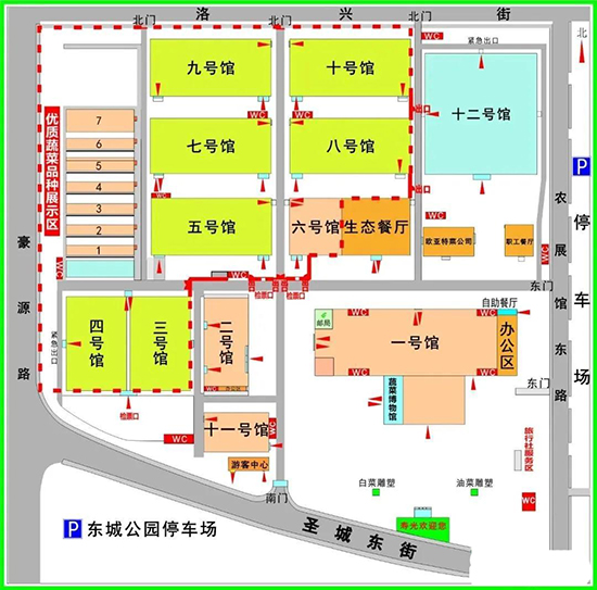 菜博會平面圖